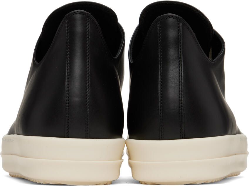 Rick Owens Black Low Sneakers - Picture 4