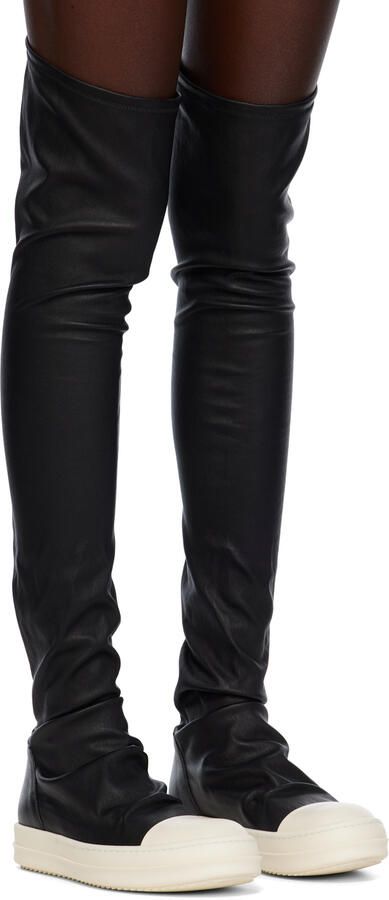 Rick Owens Black Stocking Sneakers