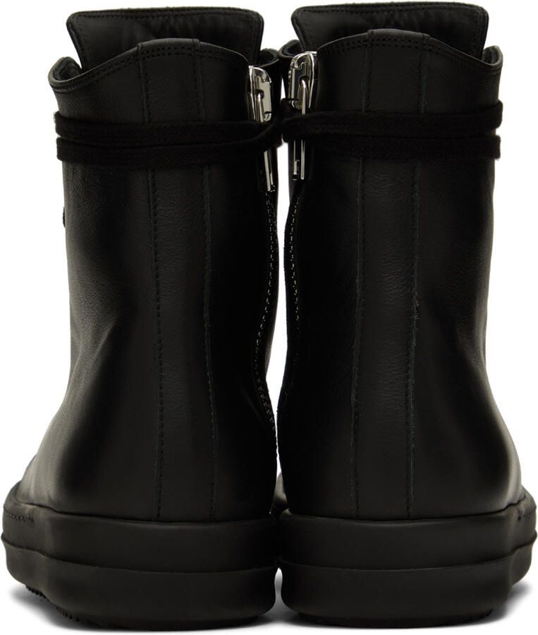 Rick Owens Black Strobe Sneakers