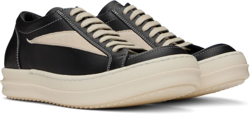 Rick Owens Black Vintage Sneakers - Picture 2