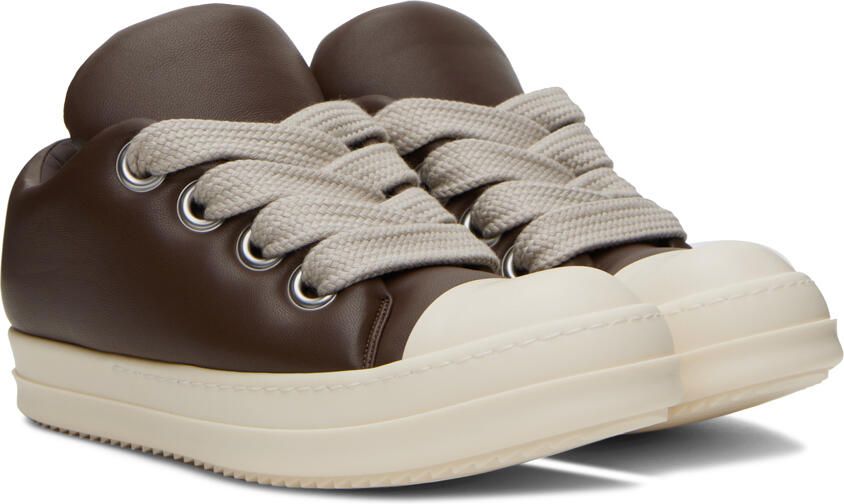 Rick Owens Brown Low Sneakers - Picture 3