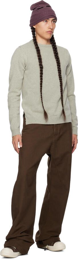 Rick Owens Brown Low Sneakers - Picture 4