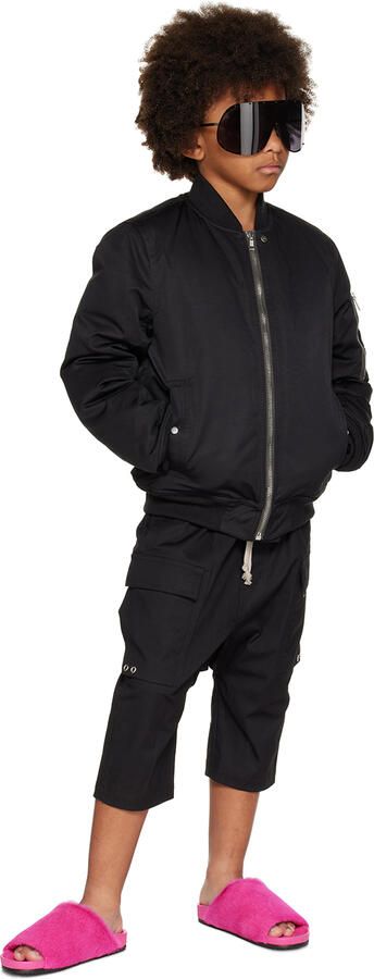 Rick Owens Kids Pink Puffer Slides - Picture 3