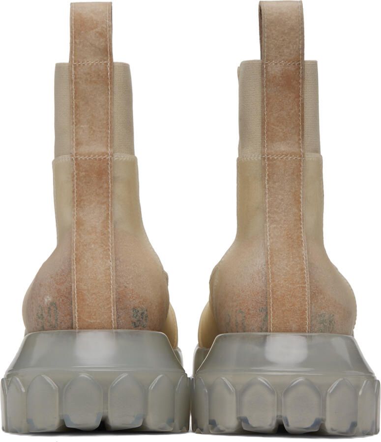 Rick Owens Off-White Beatle Bozo Tractor Boots