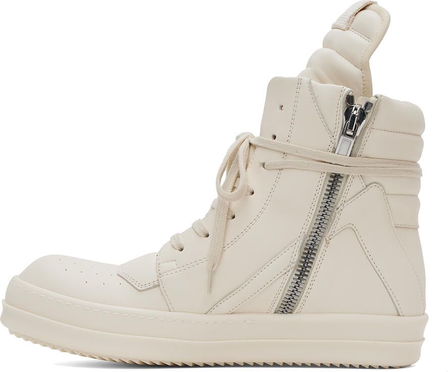 Rick Owens Off-White Geobasket Sneakers - Picture 2