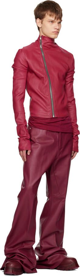 Rick Owens Pink Edfu Beatle Bozo Tractor Chelsea Boots - Picture 4