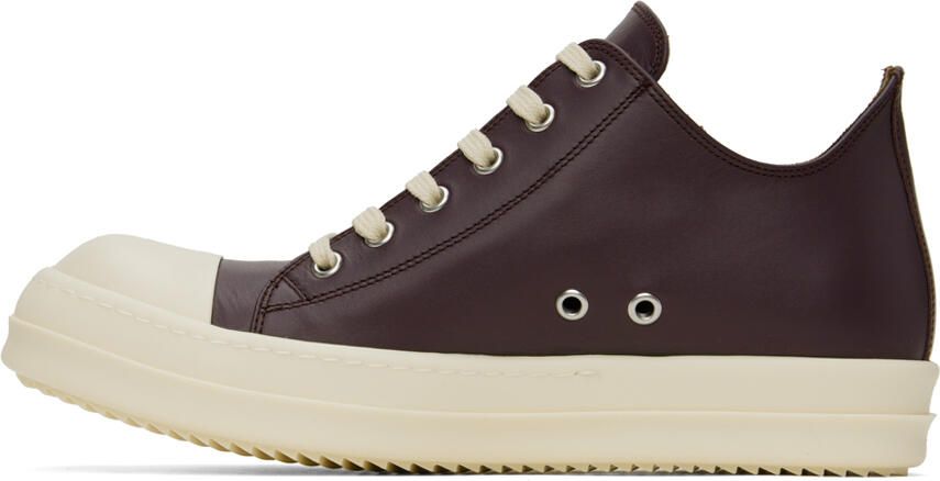 Rick Owens Purple Low Sneakers - Picture 2