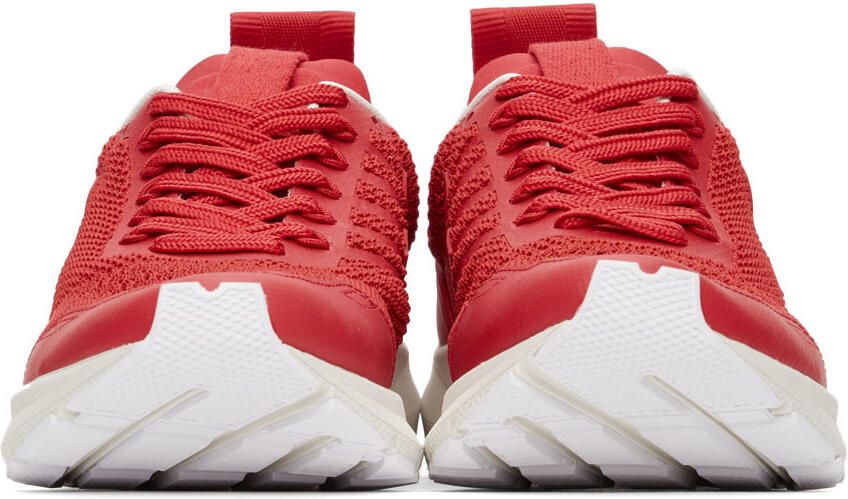 Rick Owens Red Veja Edition Performance Sneakers - Picture 3