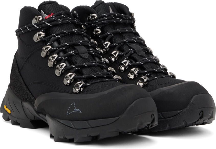 ROA Black Andreas Strap Boots - Picture 2