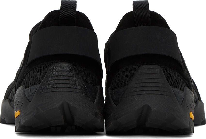 ROA Black Cutout Sneakers