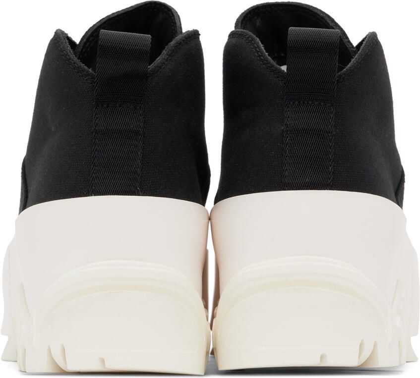 ROA Black CVO Lace-Up Boots