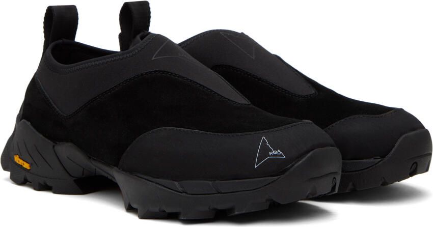 ROA Black Slip-On Sneakers - Picture 2