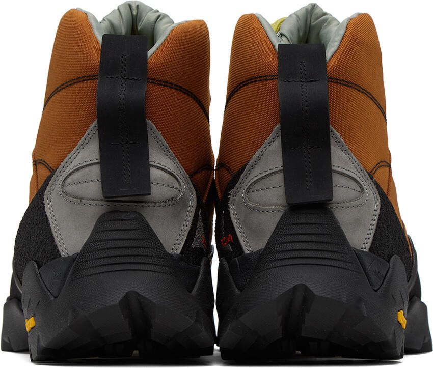 ROA Orange & Black Andreas Strap Boots