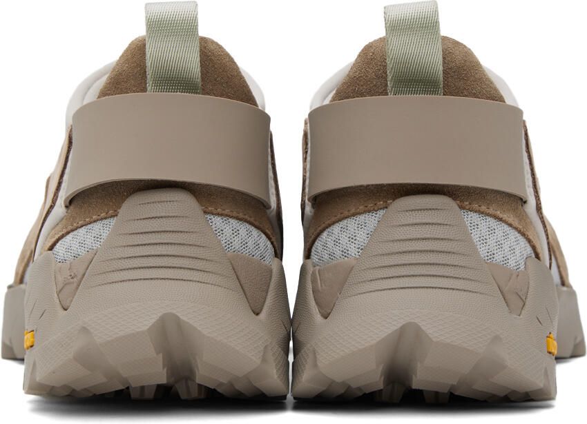 ROA Taupe Cutout Sneakers