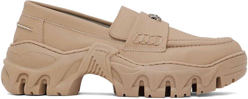 Rombaut Beige Boccaccio II Loafers - Picture 6