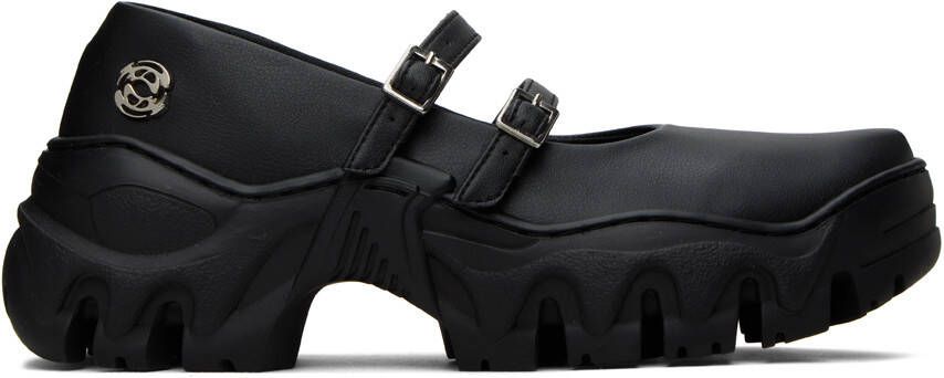 Rombaut Black Boccaccio II MJ Ballerina Flats - Picture 5