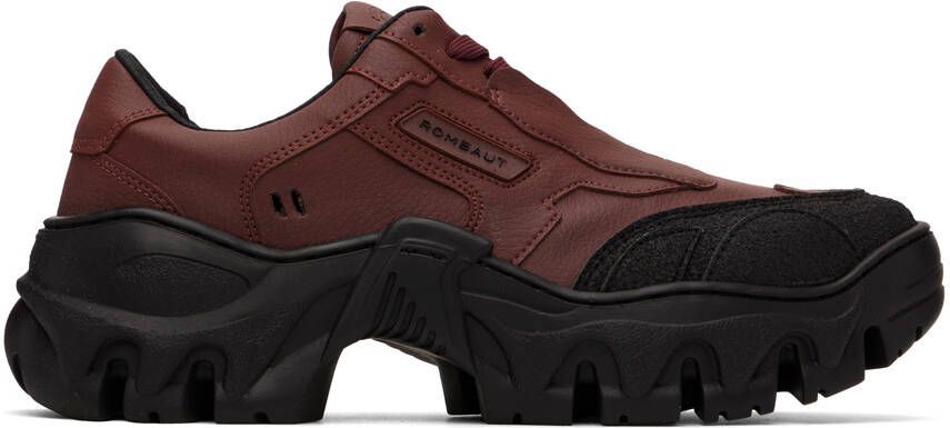 Rombaut Burgundy Boccaccio II Apple Leather Sneakers - Picture 6