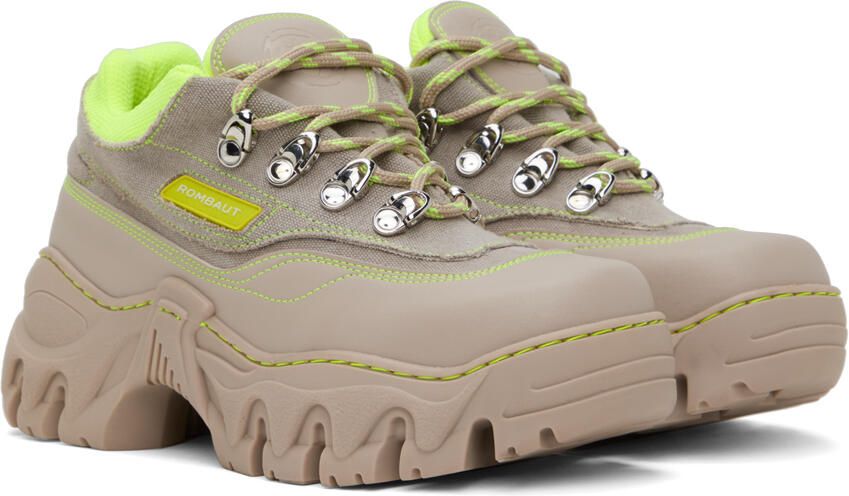 Rombaut Beige Boccaccio II Asfalto Sneakers - Picture 2