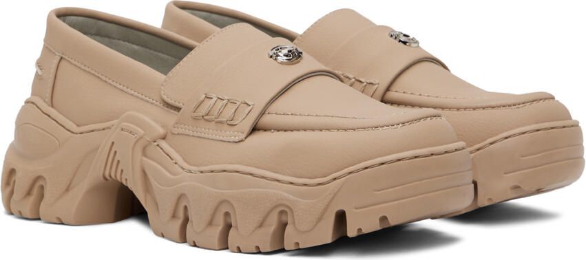 Rombaut Beige Boccaccio II Loafers - Picture 2