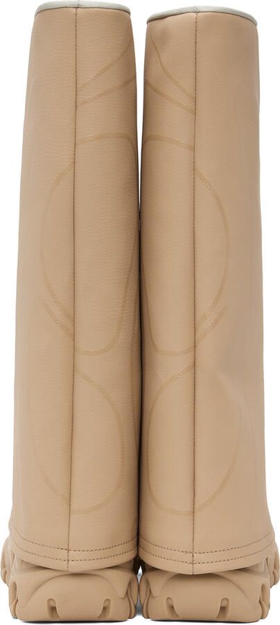 Rombaut Beige Boccaccio II Rain Boots - Picture 3