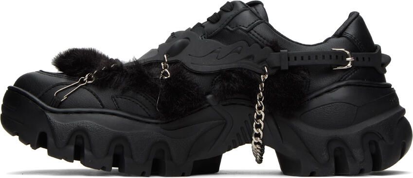 Rombaut Black Boccaccio II Harness Sneakers - Picture 3