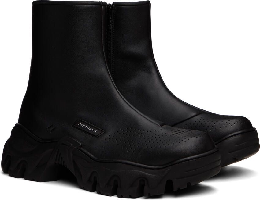 Rombaut SSENSE Exclusive Black Boccaccio II Loafers - Picture 3