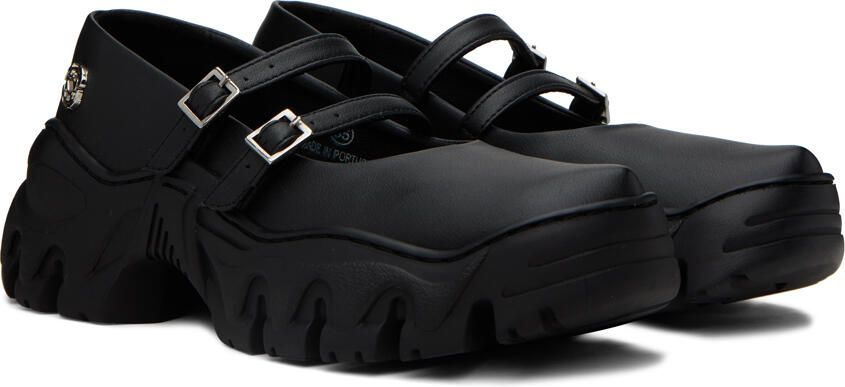 Rombaut Black Boccaccio II MJ Ballerina Flats - Picture 2