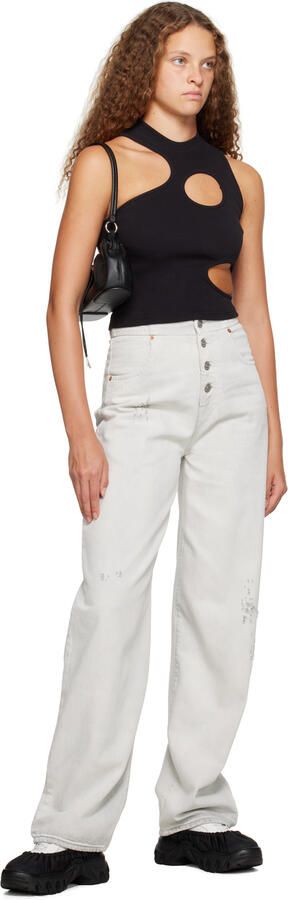 Rombaut SSENSE Exclusive Black & White Boccaccio II Future Sneakers - Picture 5