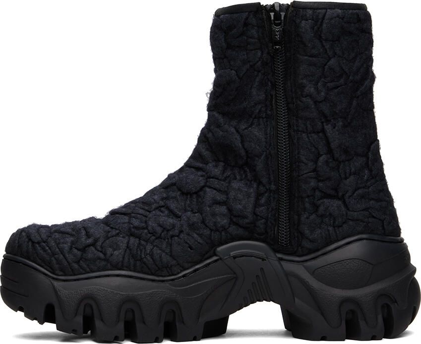 Rombaut SSENSE Exclusive Black Boccaccio II Lite Boots - Picture 3