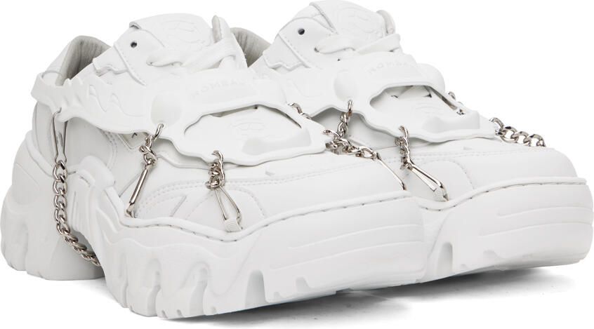 Rombaut White Boccaccio II Harness Sneakers - Picture 3