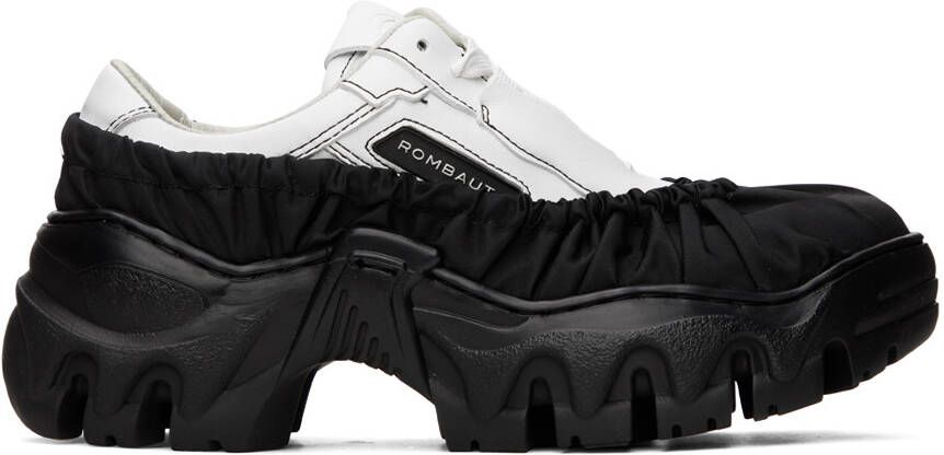 Rombaut SSENSE Exclusive Black & White Boccaccio II Future Sneakers - Picture 7