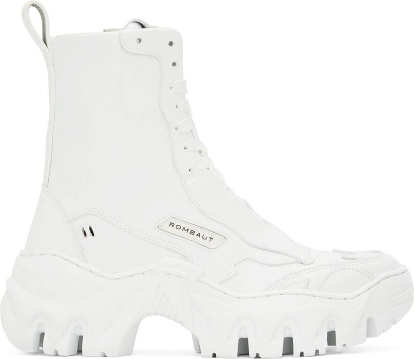 Rombaut White Boccaccio II Boots - Picture 5