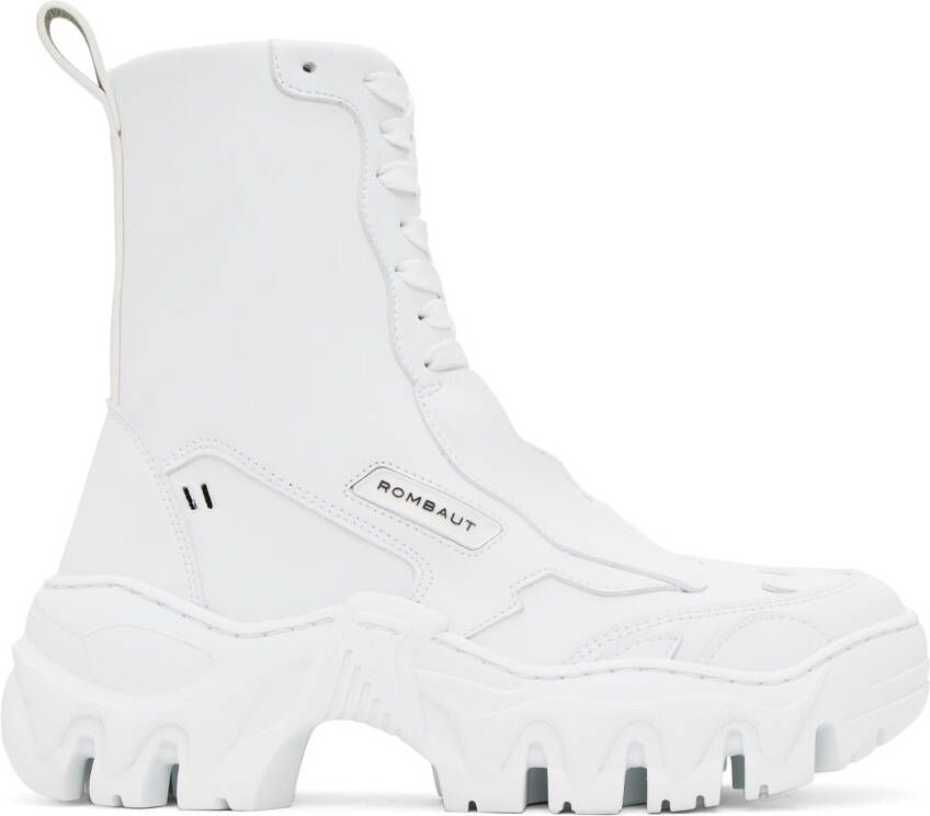 Rombaut White Boccaccio II Boots - Picture 2