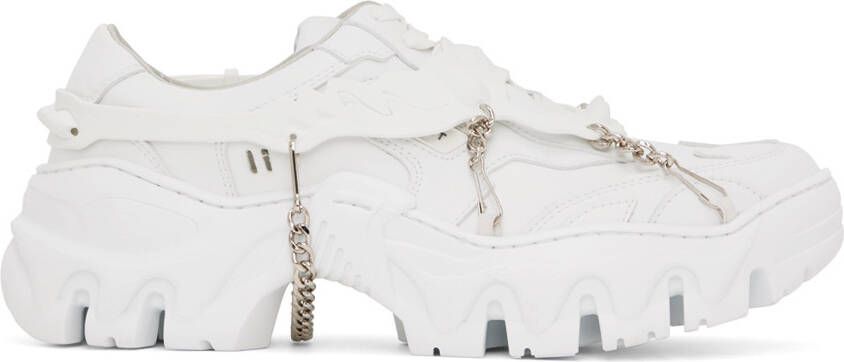 Rombaut White Boccaccio II Harness Sneakers - Picture 4