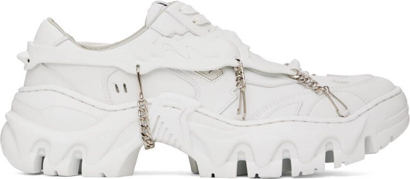 Rombaut White Boccaccio II Harness Sneakers - Picture 9