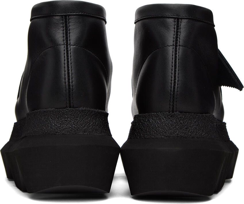 Sacai Black Clarks Originals Edition Hybrid Wallabee Derbys