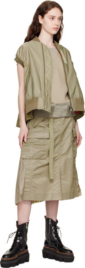 Sacai Black Wingtip Engineer Boots - Picture 4