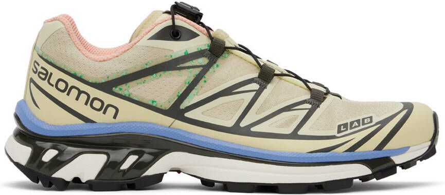 Salomon Beige XT-6 Mindful Sneakers - Picture 5
