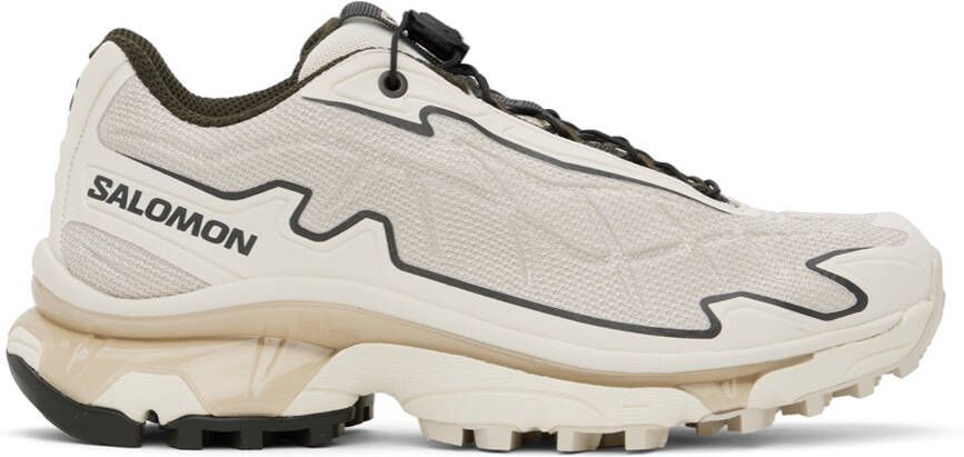 Salomon Beige XT-Slate Advanced Sneakers - Picture 5