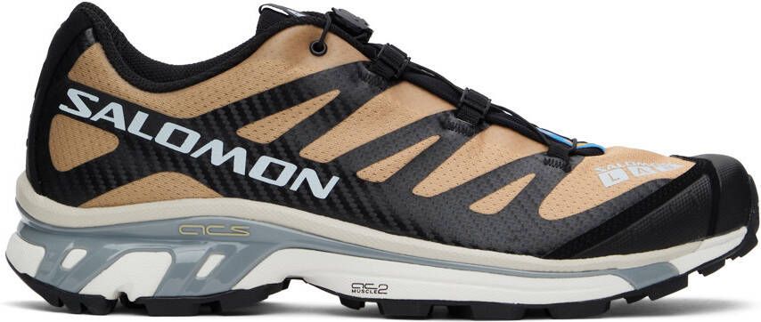 Salomon Black & Beige XT-4 Sneakers - Picture 5