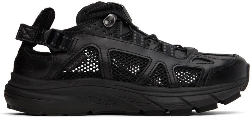 Salomon Black Techsonic Advanced Sneakers - Picture 5