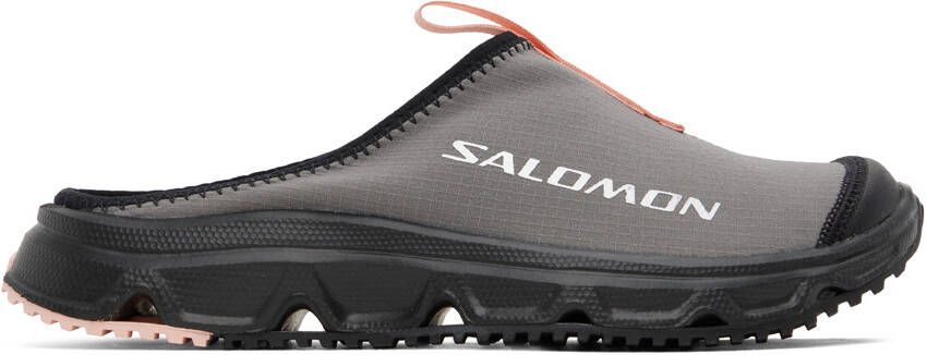 Salomon Gray & Green RX 3.0 Slides - Picture 6