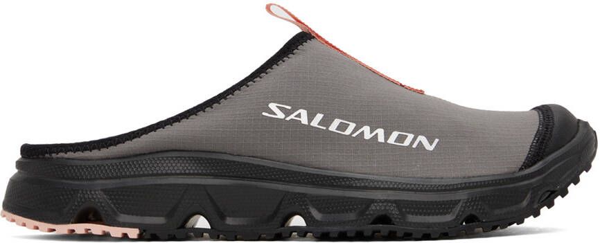 Salomon Gray & Green RX 3.0 Slides - Picture 2