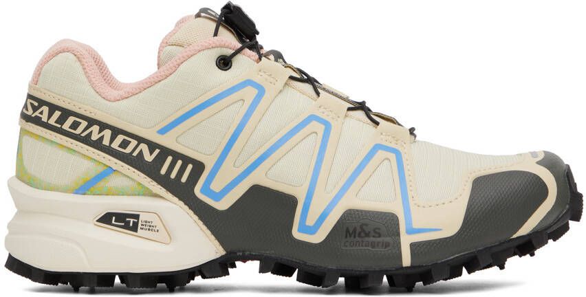 Salomon Khaki Speedcross 3 Sneakers - Picture 5