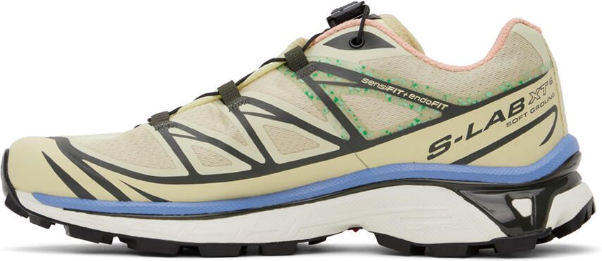 Salomon Beige XT-6 Mindful Sneakers - Picture 3