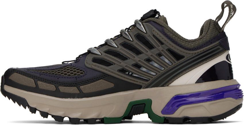 Salomon Black & Gray ACS Pro Advanced Sneakers - Picture 3