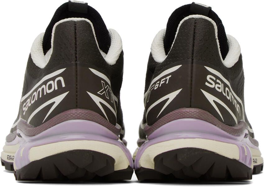 Salomon Black & Purple XT-6 FT Sneakers