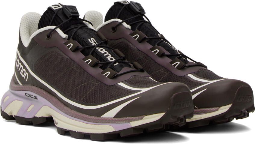 Salomon Black & Purple XT-6 FT Sneakers - Picture 2