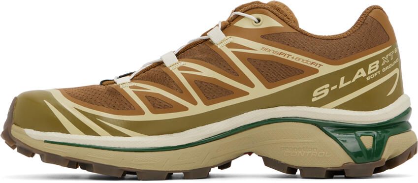 Salomon Brown XT-6 Sneakers - Picture 3