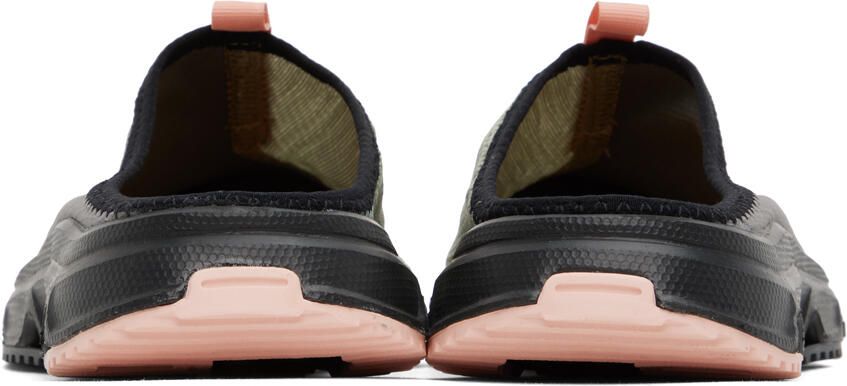 Salomon Gray & Green RX 3.0 Slides